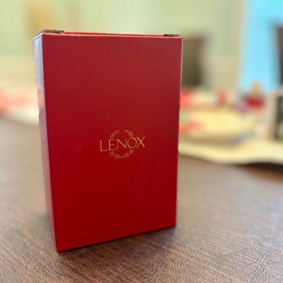 NWT Lenox Christmas Holiday Crystal Optic Angel Ornament - Picture 5 of 10